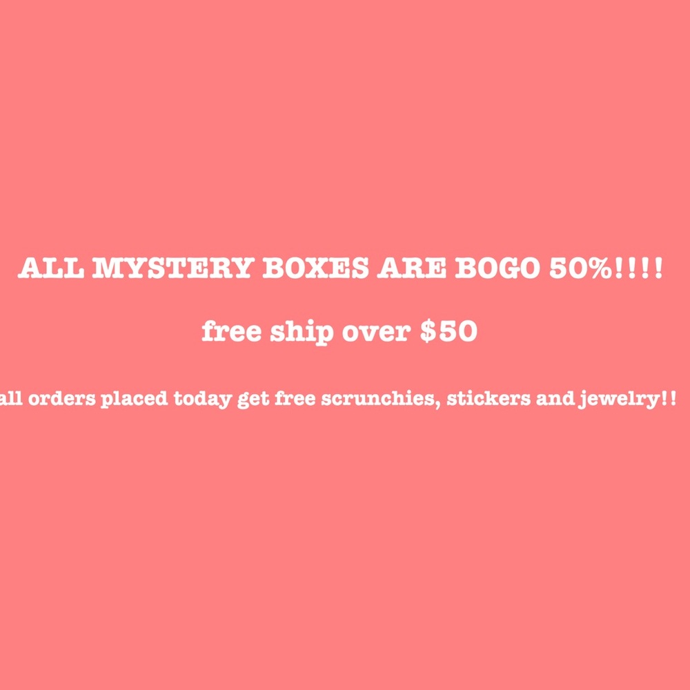 HUGE SALE